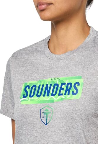 adidas Women's Seattle Sounders Fc Short Sleeve Pre-Game T-Shirt in Saudi Arabia
