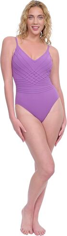 Gottex Women’s V-Neck One Piece Stylish Elegant Versatile Bathing Suit with Soft Cups and Adjustable Straps Swim Essential in Saudi Arabia