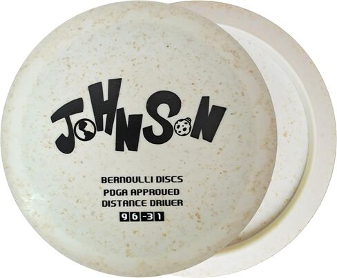 Bernoulli Wood Bio-Composite Johnson Disc Golf Driver | Factory Second | 170-175 Gram | PDGA Approved in Saudi Arabia