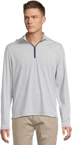 johnnie-O Hybrid Hoodie - Hoodie for Men - Four-way Stretch Fabric - Hooded Neckline - Pullover Style in Saudi Arabia