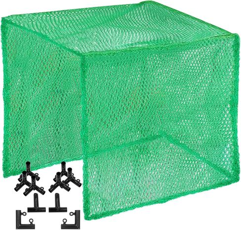 Aoneky 10x10x10ft HDPE Golf Cage Net مع مجموعة زاوية 1 بوصة in Kuwait