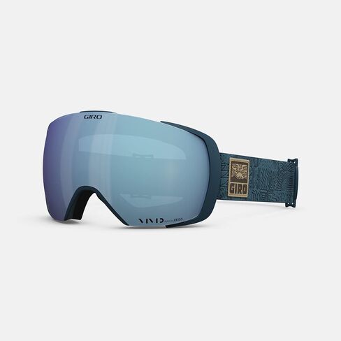 Giro Contact Asian Fit Snow Ski Goggles - Men & Women - Magnetic Quick Change with 2 Vivid Lenses - Anti Fog Vent Tech in Saudi Arabia