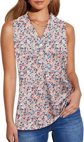onlypuff Women's Polo Shirts Lapel Collar Short Sleeve Golf Blouse Summer Dressy Casual Tunic Tops in Saudi Arabia