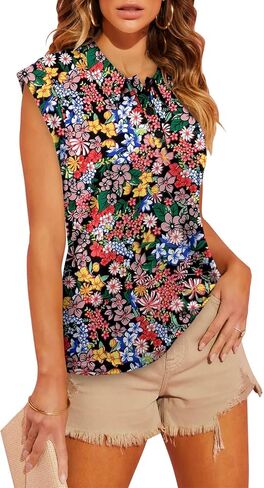 onlypuff Women's Polo Shirts Lapel Collar Short Sleeve Golf Blouse Summer Dressy Casual Tunic Tops in Saudi Arabia