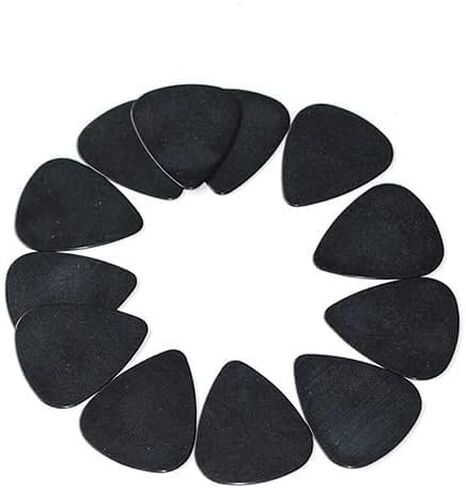 10pcs اختيارات الغيتار الأسود ، غيتار السليلويد الجيتار الخاص بك للغيتار الكهربائي أو الصوتي أو الجيتار 0.5 ملم الأسود والغيتار والباس الملحقات in Saudi Arabia
