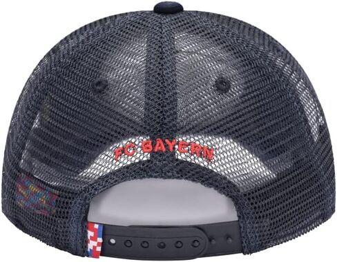 Fan Ink Bayern Munich 'Atmosphere' Trucker Style Snapback Hat/Cap Navy Blue in Kuwait