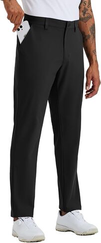 Willit Mens Golf Pants Stretch Dress Pants Slim Fit Quick Dry Casual Work Pants with Pockets 30"/32" in Saudi Arabia