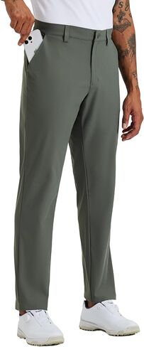Willit Mens Golf Pants Stretch Dress Pants Slim Fit Quick Dry Casual Work Pants with Pockets 30"/32" in Saudi Arabia