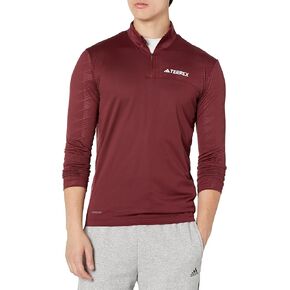 adidas Men's Terrex Multi Half-Zip Long Sleeve T-Shirt