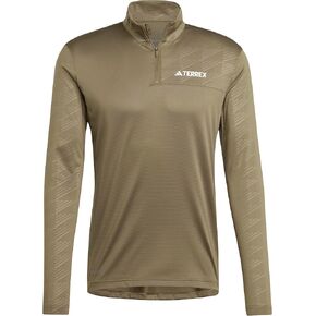 adidas Men's Terrex Multi Half-Zip Long Sleeve T-Shirt