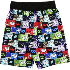 Dreamwave Toddler Boy PJ Masks Swim Trunk 4T Multicolored