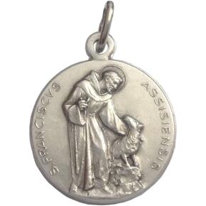 LOT OF 3 (THREE) SAINT FRANCIS OF ASSISI MEDALS - THE PATRON SAINTS MEDALS - 100% MADE IN ITALY