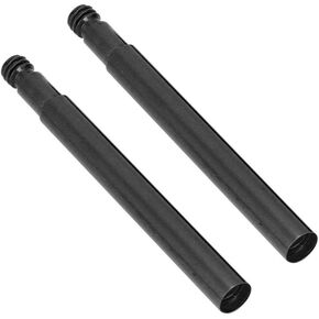 2Pcs Valve Extender, Aluminum Alloy Inner Tube Road Tire Valve Extender Fit for Extender Tire Accessories(Black) Valve Extender Valve Extender Valve