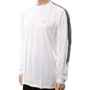 O'Neill Men's Tech 24/7 Long Sleeve Sun Shirt King 3X White/Graphite (4242)