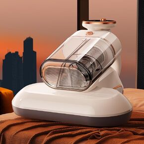 Mattress Vacuum Cleaner, [17KPA，500W] Bed Vacuum Cleaner with 273nm UV-C Light & High Heating Tech , 80000 Rpm/Min Brushroll Rotation & Ultrasonic for Mattress Bed Home Dust Pet Hair [ 19.8ft Corded ]