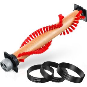 Landhoow xl Vacuum Brush Roller replacement parts with 3 Pcs Vacuum Belt Compatible with Oreck XL Parts, Cleaner Belt compatible with 0300604, Upright Replacement Parts for House and Office Clean