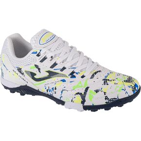 Joma Maxima 2432 TF MAXS2432TF, Mens, White/Fluor Green, 10.5 US