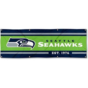 WinCraft Seattle Seahawks Large 2x6 Foot Banner