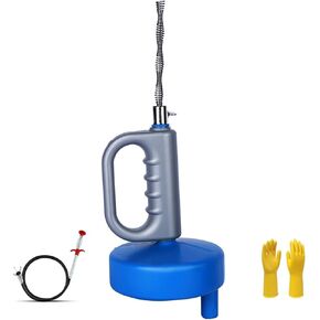 drain clog remover,Snake Drain Cleaner,Use Manually for Kitchen,Bathrom and Shower Sink (Set 32.8FT)
