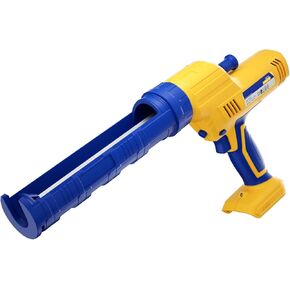 Cordless Caulking Gun Compatible With Dewalt 20V Battery(Tool Only), Battery Operated Caulk Tool Electric Caulk Gun w/ 5 Adjustable Speeds, Anti-Drip Design, 10oz/20oz Tube for Filling, Sealing