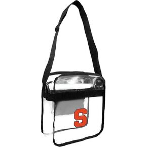Littlearth Syracuse Orange NCAA Clear Carryall Crossbody Bag