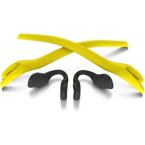 مجموعة جوارب الأذن/قطعة الأنف من Oakley Radar EV Path، أصفر، مقاس واحد