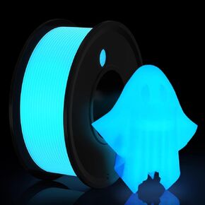 خيوط طابعة ثلاثية الأبعاد PLA تتوهج في الظلام 1.75 مم مواد طباعة ثلاثية الأبعاد خيوط طباعة زرقاء 1.75 مم دقة الأبعاد ± 0.05 مم حزمة فراغ فيلميت 1 كجم خيوط بكرة FDM Fillamentum Rolls in Kuwait