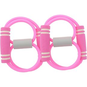 BESPORTBLE Figure 8 tensioner Stretch Band Exercise Bands Resistance Yoga Stretching Straps Yoga Band Elastic Rope Sports Equipment Pull Rope tubing Fitness 2Pcs