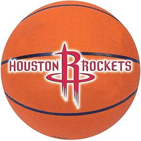 Ultimate Houston Rockets Round Paper Cutout - 12" (1 Count) | Party Decorations - Perfect For Party & Room Decor for Basketball Enthusiasts