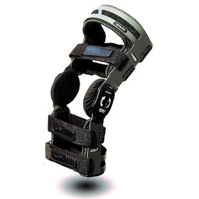 Osteofix Knee Brace – Knee Support Brace for Oa, Osteoarthritis, Unloading, Arthritis Pain, and Knee Support – Ideal for Men and Women - (Large, Grey)