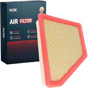 KAX Engine Air Filter, CA10015 Replacement for Ridgeline 2006 2007 2008 2009 2010 2011 2012 2013 2014, Advanced Air Filter Media, Increased Acceleration