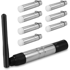 8PCS DMX512 Transmitter Receiver 2.4G Wireless DMX Dfi DJ Controller ISM Portable Kit for Party DJ Show Club Disco KTV Stage Light Lighting Fixture Control
