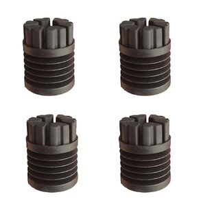 LUFOX Upgraded Anti Vibration Feet Anti-Slip Shock Absorbing Pad for Bambu Lab X1,X1 Carbon,P1P,P1S 3D Printer (4PCS)