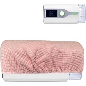 Dust Cover for CPAP Machine - Hose Cover for CPAP - Cleaning Supplies for CPAP -Bottom Stretch Band Design - Compatible with CPAP & BiPAP Machine for Sleep apnea(Blush Pink)