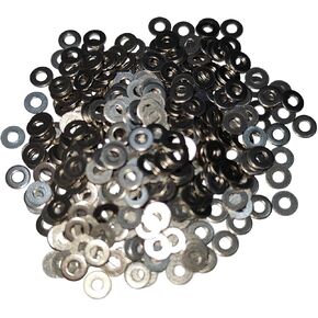 M14 Flat Washer, 304 Stainless Steel, 14mm ID, 28mm OD, 2.5mm Thickness, Plain Finish, for Bolt and Screw (Pack of 20) in Saudi Arabia