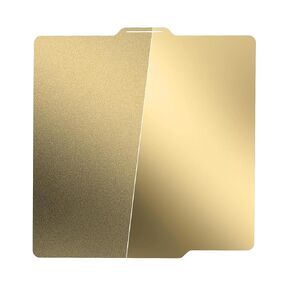BIQU Double Sided Build Plate 257x257mm, Smooth PEI+Texture PEI Surface Flexible Print Bed Sheet Removable Platform Spring Steel Plate Compatible with Bambu-Lab X1C/X1E/P1P/P1S/A1 3D Printers
