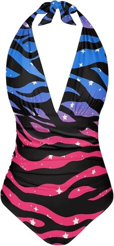 YEXIATODO Women's One Piece Swimsuits Tummy Control Bathing Suits in Kuwait