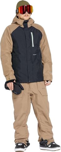Volcom Men's Rain Gore-Tex Relaxed Fit Snowboard Bib Overall in Saudi Arabia