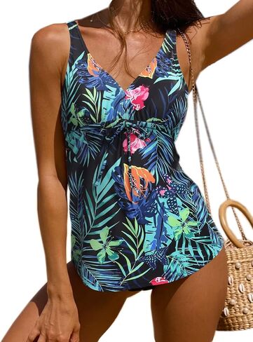 BIKINX Tankini Swimsuits for Women Two Piece High Waisted Bathing Suit Plus Size Tummy Control Swimsuit Sexy Swimwear in Saudi Arabia