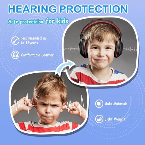 Noise Cancelling Headphones for Kids, SNR 29dB Safety Noise Reduction Ear Muffs for Event/Concert in Kuwait