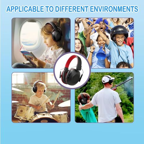 Noise Cancelling Headphones for Kids, SNR 29dB Safety Noise Reduction Ear Muffs for Event/Concert in Kuwait