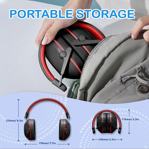 Noise Cancelling Headphones for Kids, SNR 29dB Safety Noise Reduction Ear Muffs for Event/Concert in Kuwait