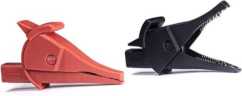 مشابك التمساح متعددة العدادات، مجموعة مشابك التمساح شديدة التحمل معزولة بالكامل بمقبس مقبس الموز 4 مم للاختبار الكهربائي in Kuwait