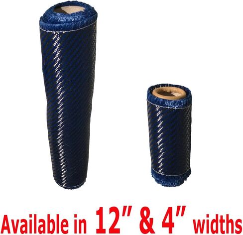 12 "× 10 قدم-Kevlar Fabric-2x2 Twill نسج 3 كيلو/240 جرام (أزرق) in Saudi Arabia