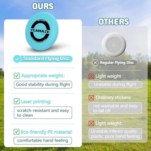 Disc Golf Set, Disc Golf Starter Set with Storage Bag Include 7 Discs(5 Pro, 2 Practice) &1 Mini Marker& 2 Towels for Beginner Professional Outdoor and Backyard in Kuwait