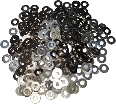 M14 Flat Washer, 304 Stainless Steel, 14mm ID, 28mm OD, 2.5mm Thickness, Plain Finish, for Bolt and Screw (Pack of 20) in Kuwait