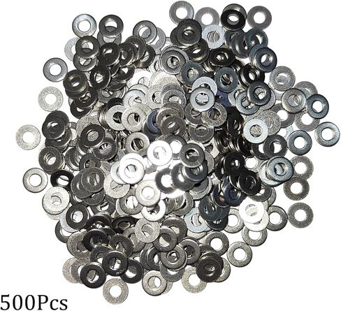 M14 Flat Washer, 304 Stainless Steel, 14mm ID, 28mm OD, 2.5mm Thickness, Plain Finish, for Bolt and Screw (Pack of 20) in Kuwait