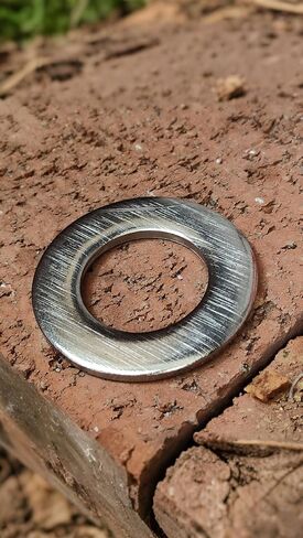 M14 Flat Washer, 304 Stainless Steel, 14mm ID, 28mm OD, 2.5mm Thickness, Plain Finish, for Bolt and Screw (Pack of 20) in Kuwait