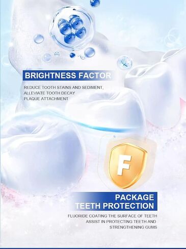 2 Pcs Hydroxyapatite Toothpastes,for Enamel Protection Soothing Sensitive Teeth Natural Mint Fresh Breath Fluoride-Free Toothpastes. in Saudi Arabia