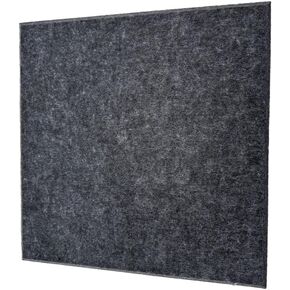 Generic 18 Pack Dark Gray Acoustic Planels 12 "" X12 "" X 0.4 "" لوحات جدار مقاومة للصوت مقاومة للصوت ، لوحة صوتي